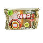 하루온팩 더큰사이즈 약국용(14시간) 10매입 x 1개 /붙이는핫팩 휴대용 파스형 국산