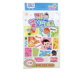 캐리와장난감친구들 열냉각시트 6매 x 1개 /열패치 쿨패치 쿨링